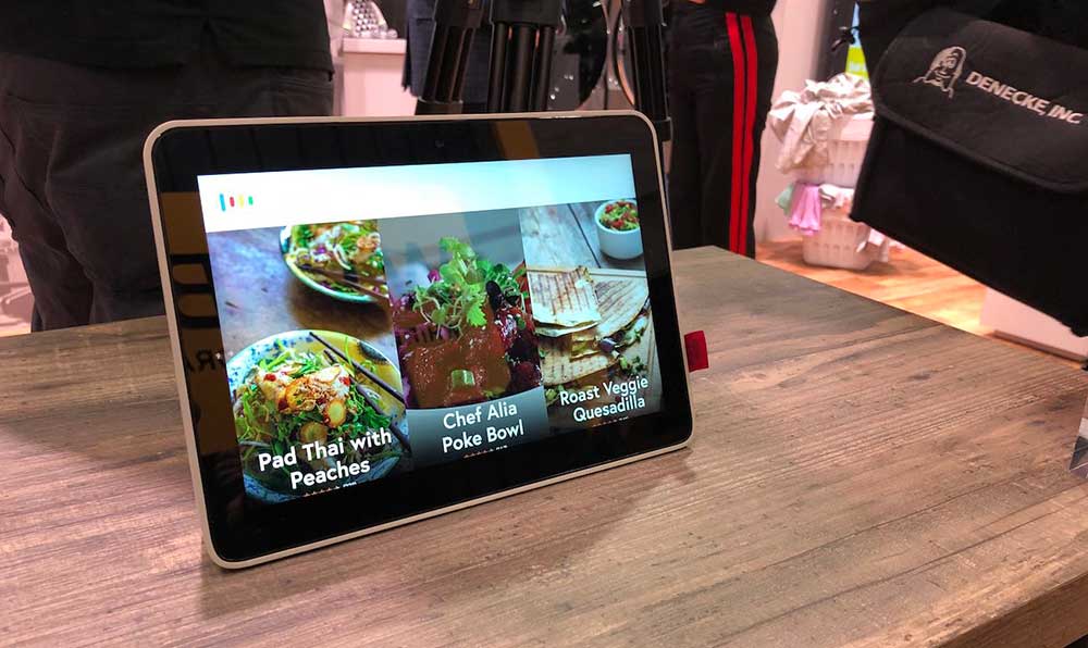 KitchenAid Smart Display (Photo by Jeff Rizzo)