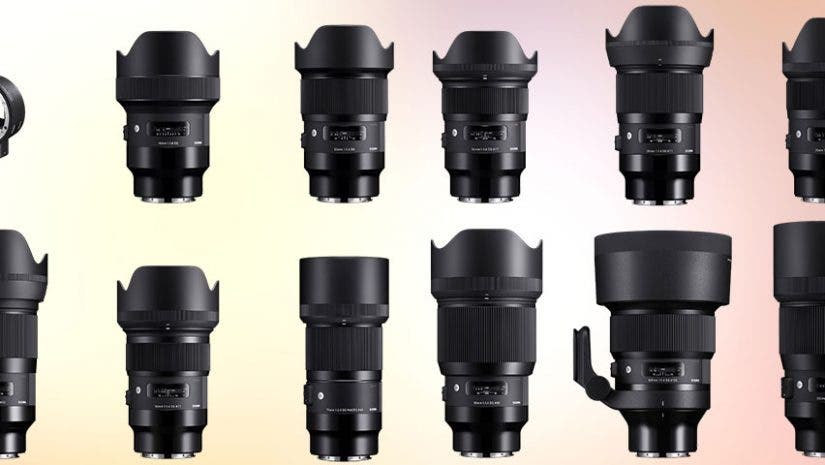 Sigma L-Mount Lenses and Converter