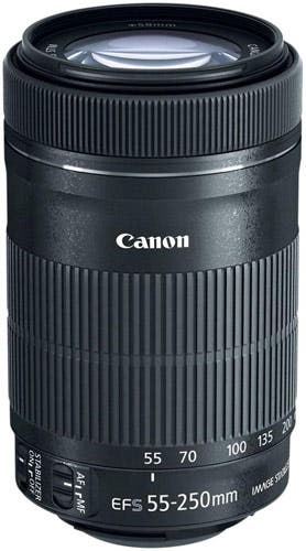 Canon EF-S 55-250mm f/4-5.6 IS STM Best Telephoto Lens for Canon