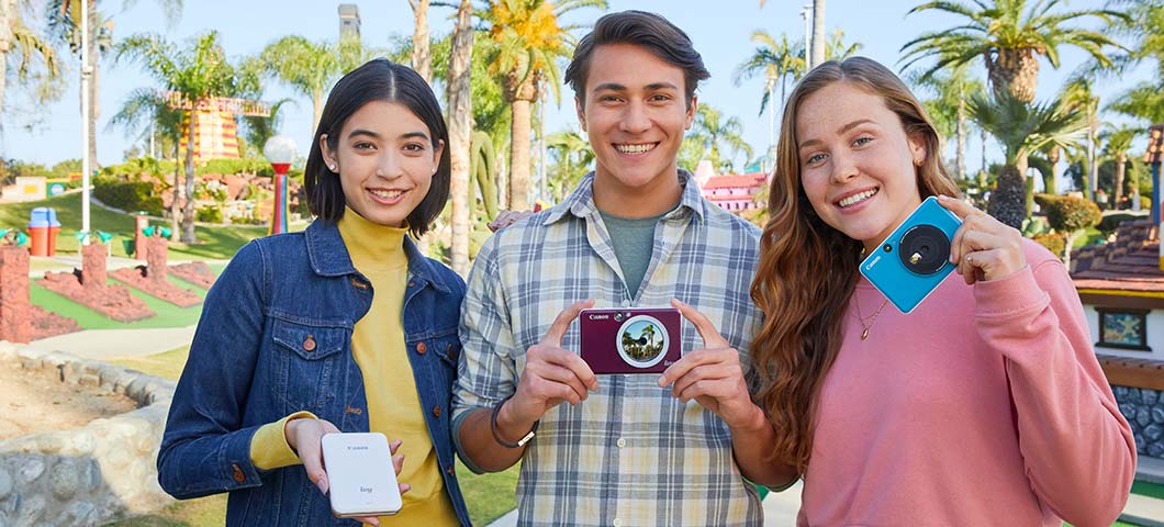 Canon Ivy Cliq instant camera printers