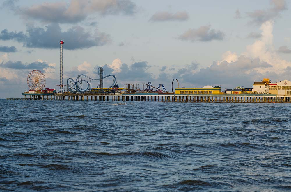 Galveston, Texas Pleasure Pier amusement park