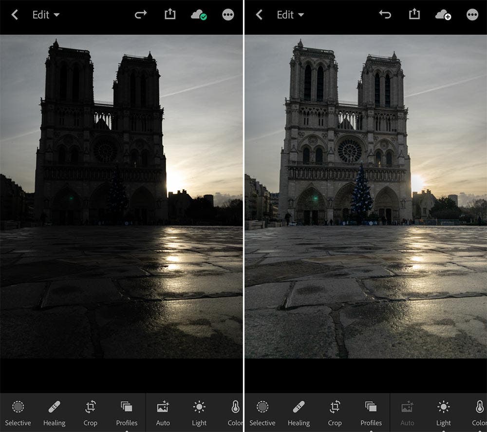 lightroom app iphone photography editing stephanie vermillion