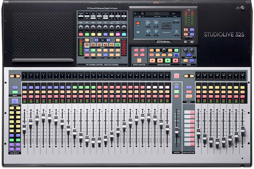 PreSonus Announces a New Series of StudioLive Digital Mixers
