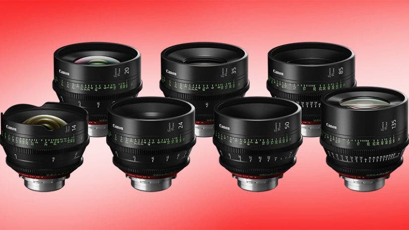 Canon Sumire Prime Cinema Lenses