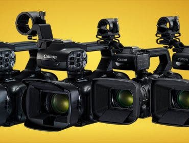 Canon pro camcorders XA40, XA45, XA50, XA55