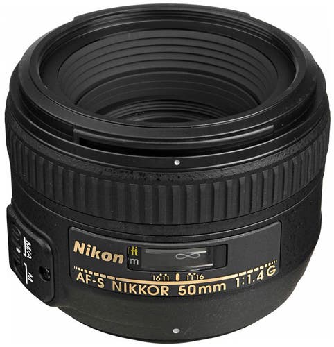 Nikon 50mm f/1.4 G AF-S NIKKOR nejlepší objektivy pro Nikon D750