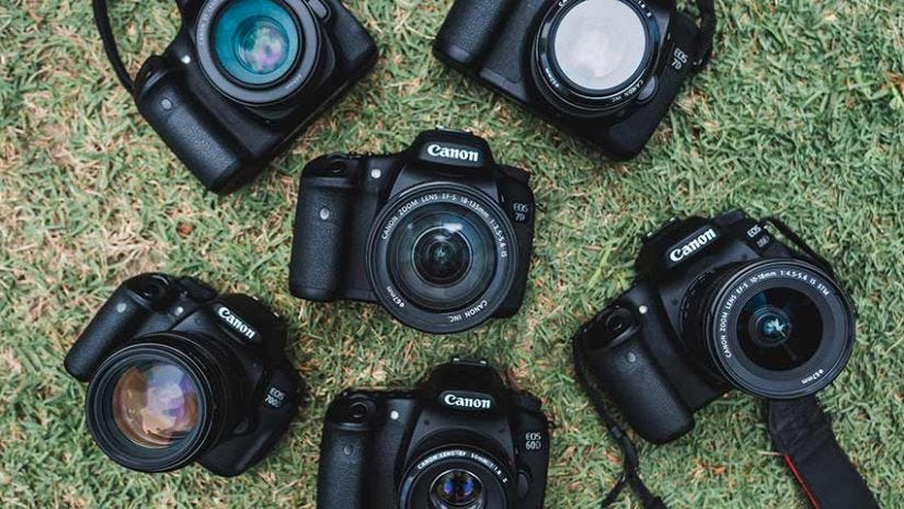 canon cameras and lenses