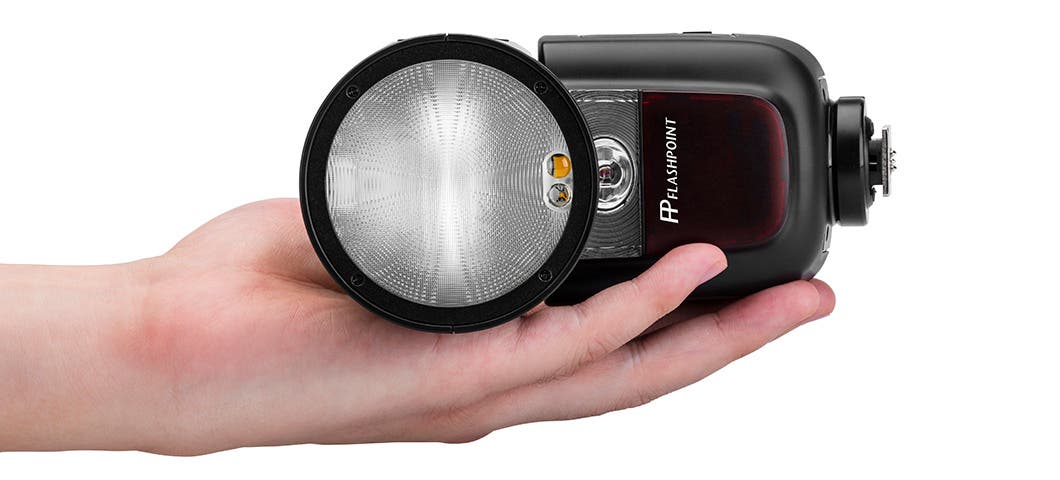 Flashpoint Zoom Li-on X R2 TTL On-Camera Round Flash Speedlight
