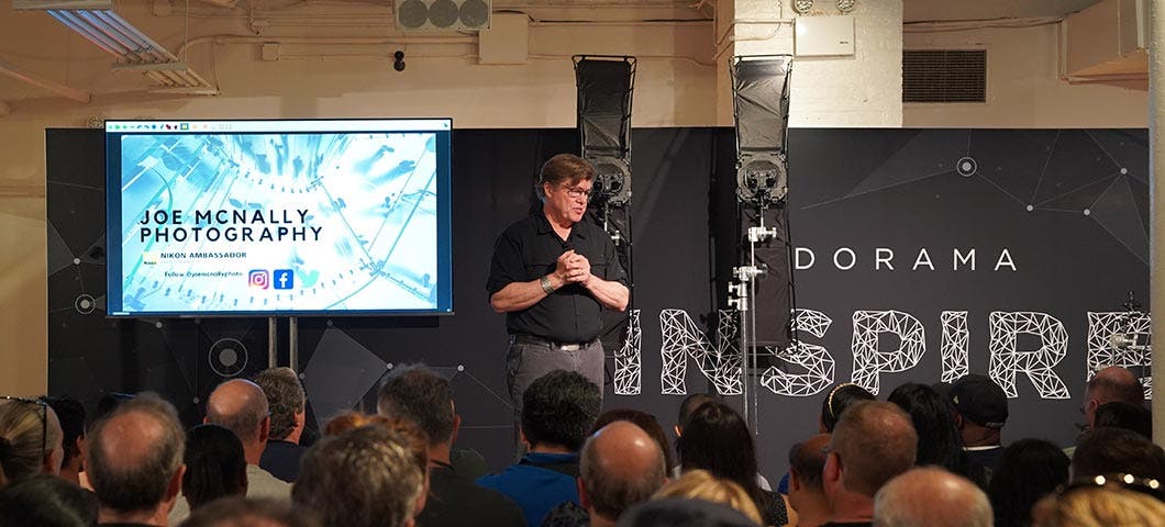 joe mcnally adorama inspire