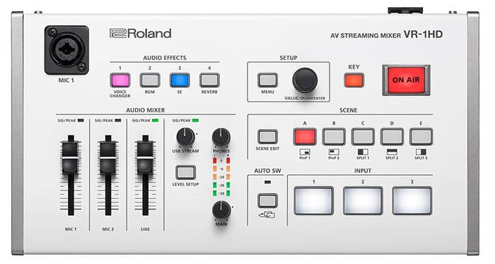 Roland VR-1HD AV Streaming Mixer
