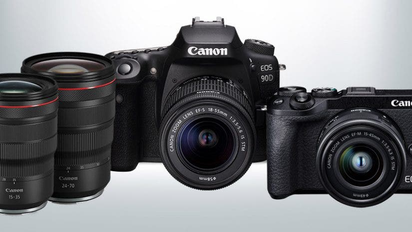 canon eos m6 mark ii 90d rf lenses