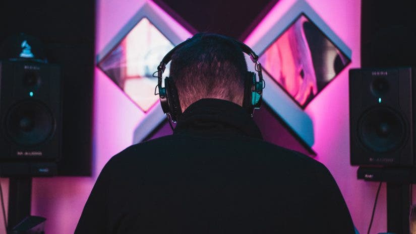 sound mixing editing studio headphones