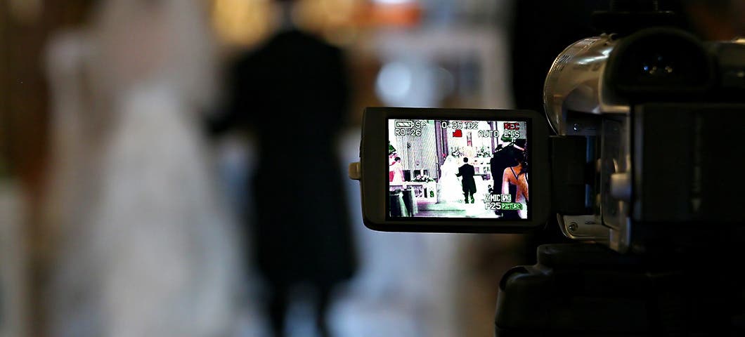 wedding videography camera videographer
