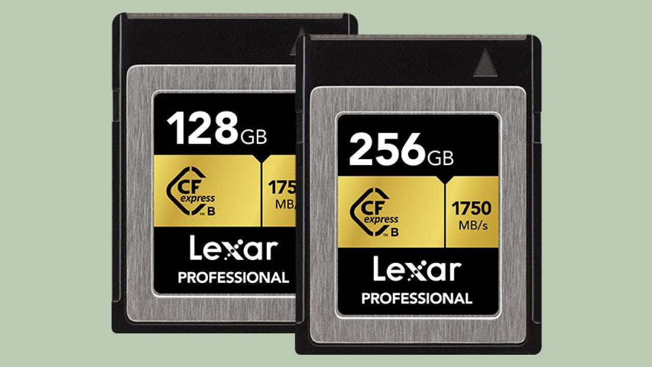 Lexar Releases New CFexpress Type-B Cards for RAW 4K