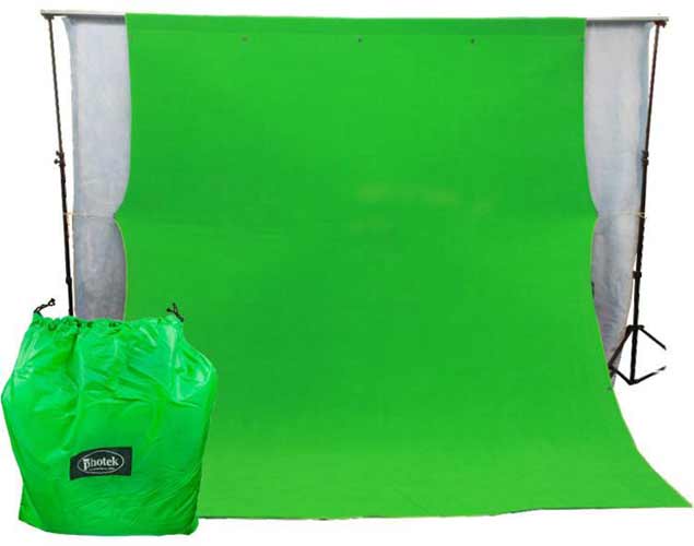 Photek 10x24' Background Green Screen for green screen videos