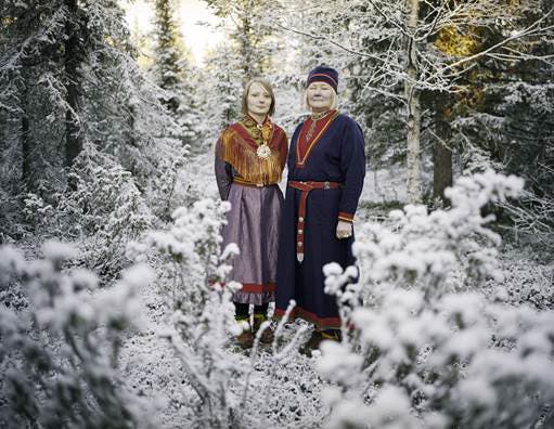 Erika Larsen Sami women national geographic