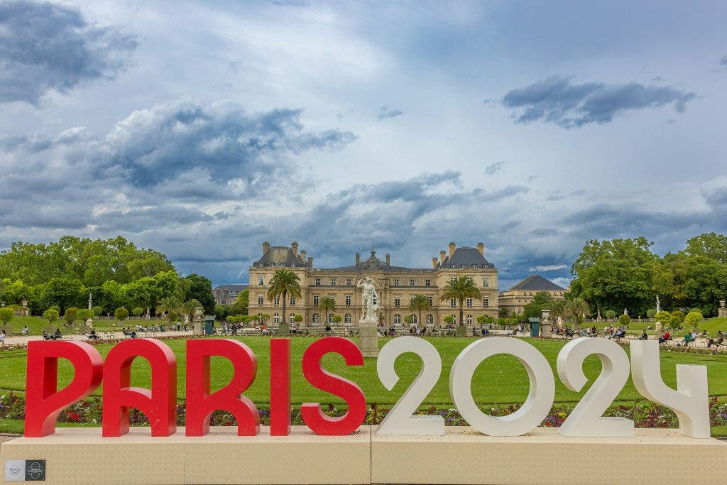 Picture of Paris Olympics 2024 sign