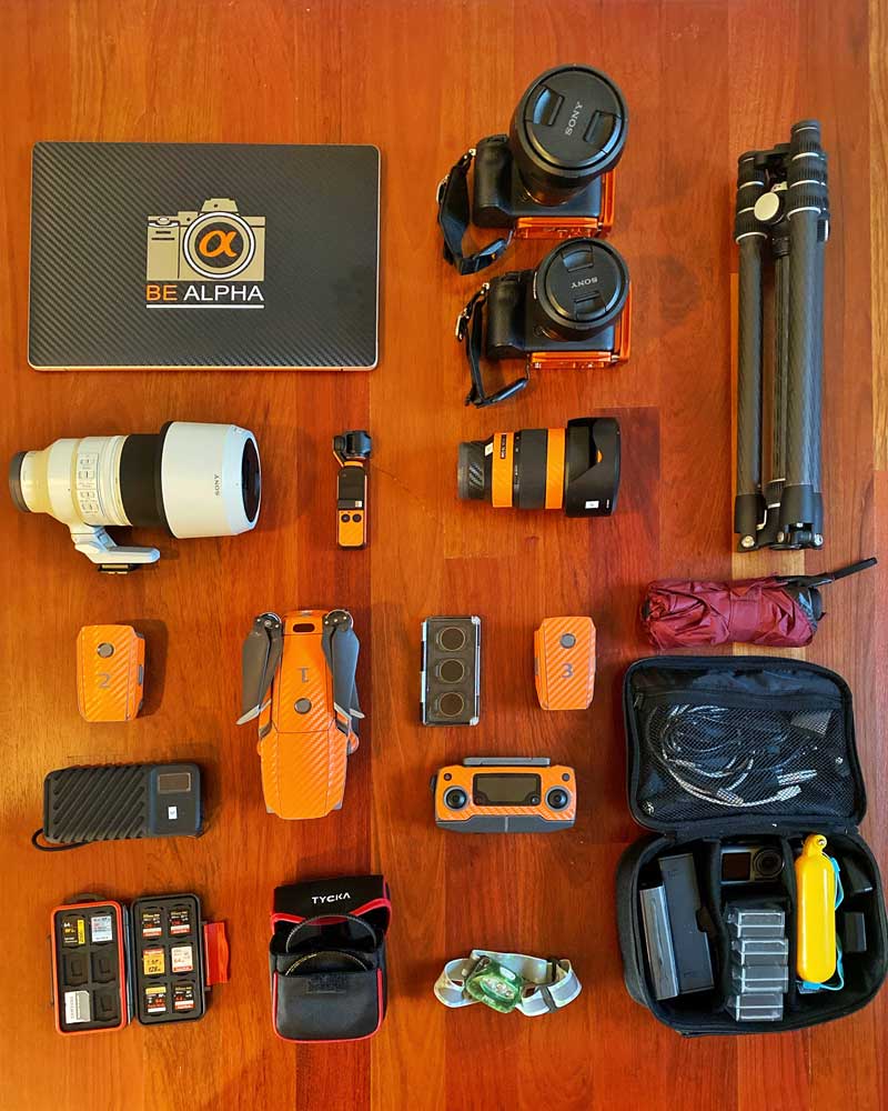 Mahesh Thapa what's in my bag gear
