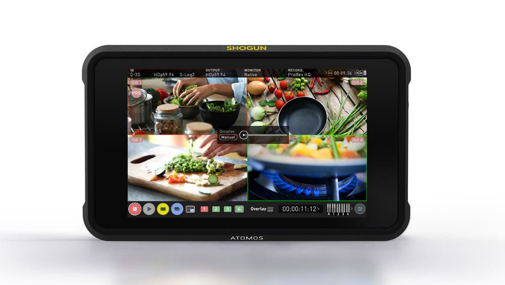 Atomos Shogun 7 firmware update multicam switching