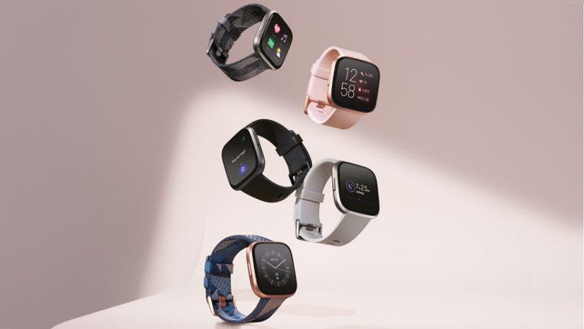 Fitbit Versa 2 Fitness Tracker with Step Counter, Heart Rate Monitor at