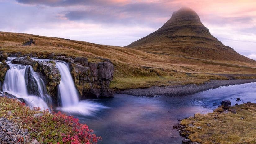 Mahesh Thapa long exposure photography waterfall iceland