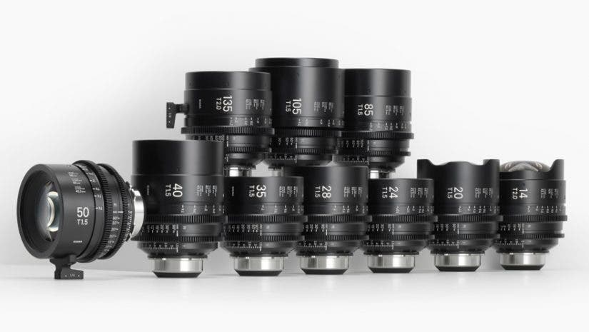 Sigma cine lenses