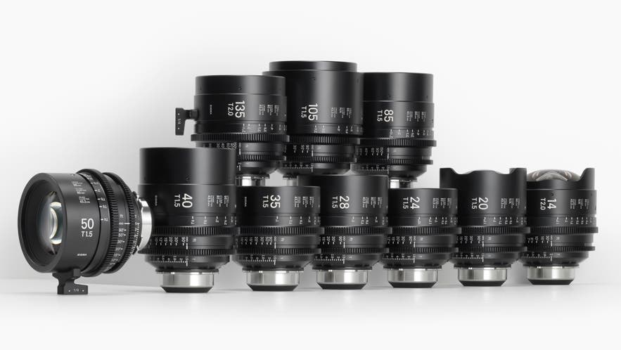 Sigma cine lenses