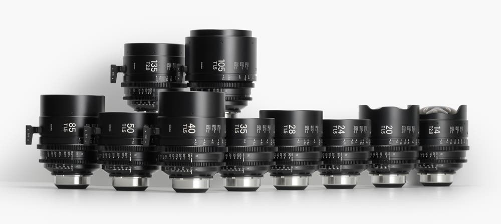Sigma cine lenses