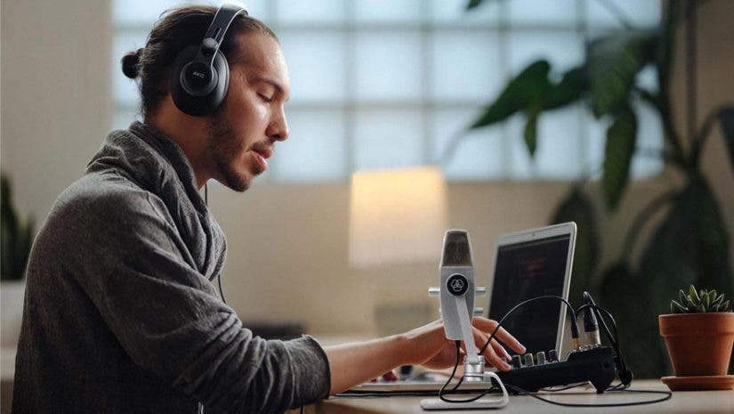 AKG Acoustics Podcaster Essentials Audio Production Toolkit