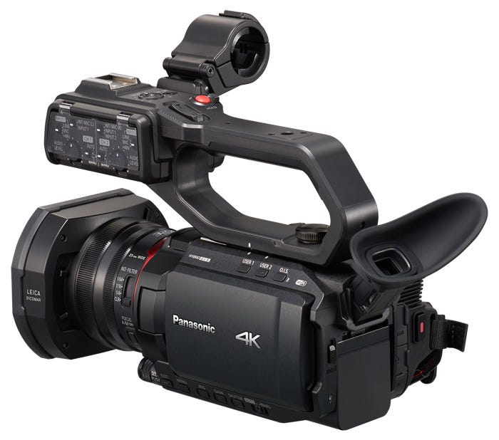 spijsvertering bungeejumpen hybride CES 2020: See the New Panasonic X1500 & X2000 Camcorders - 42West