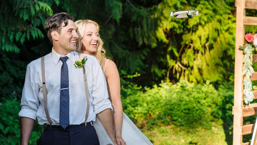 Reza Malayeri drones at weddings