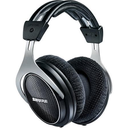 Shure SRH1540 Premium Closed-Back Headphones, Black