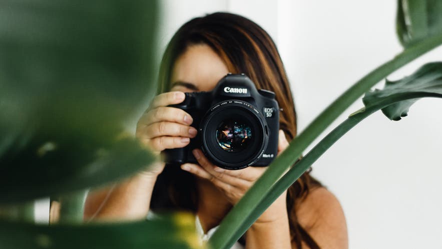 photographer creative indoors