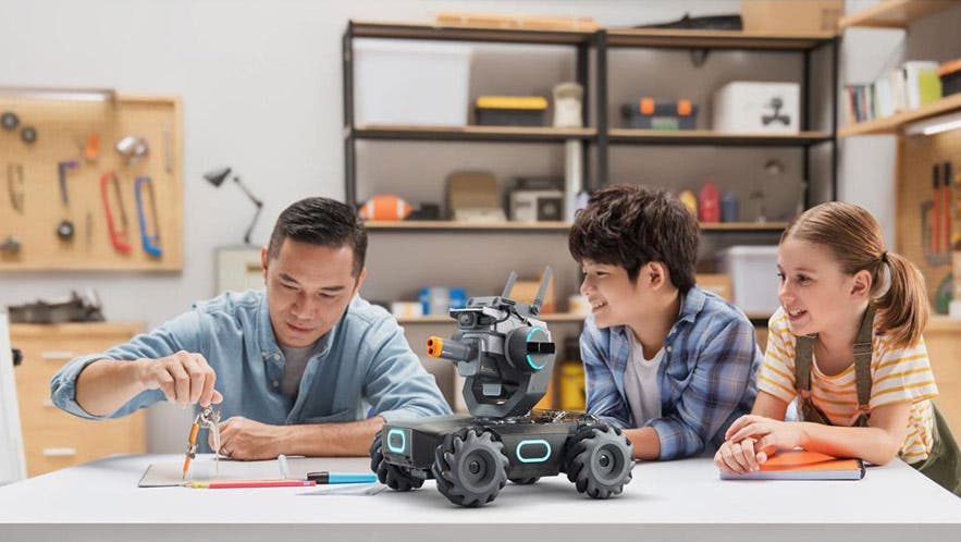 DJI Robomaster tech for kids