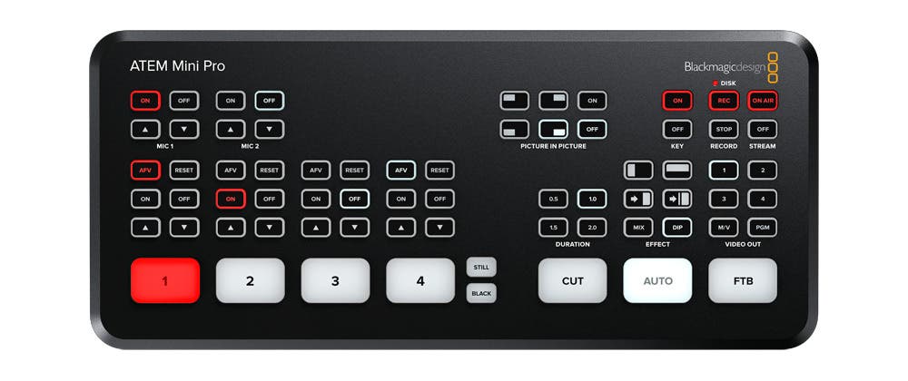 Blackmagic Design ATEM Mini Live Production Switcher Pro