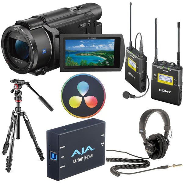 ony FDR-AX53 Camcorder Kit 