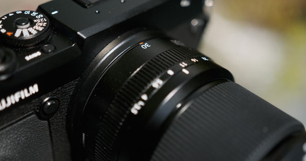 Fujinon GF30mmF3.5 R WR lens