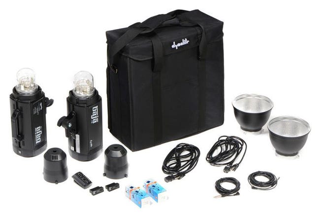Dynalite Baja A6-600 Monolight 2-Light Kit 
