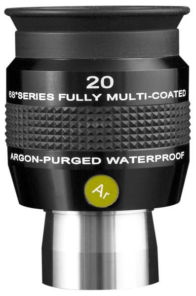 Explore Scientific 68 Degree Series 20mm Argon-Purged Waterproof Eyepiece 