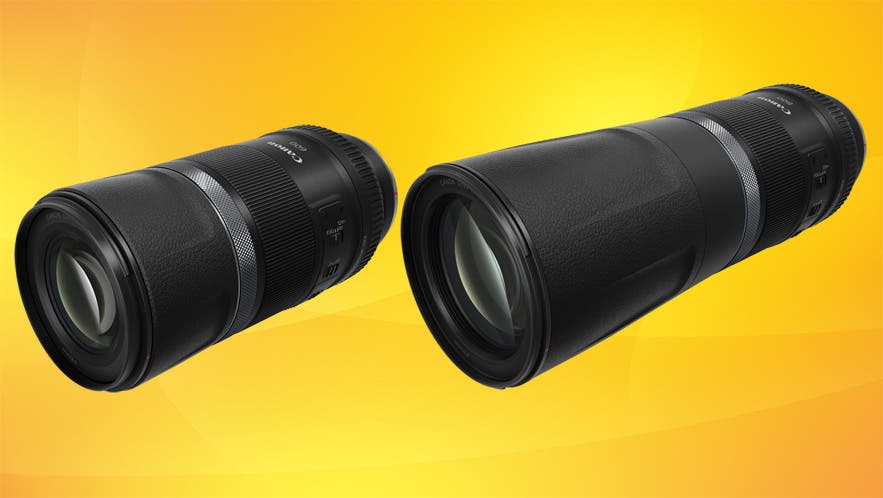 Canon RF600mm F11 IS STM Lens and Canon RF800mm F11 IS STM Lens