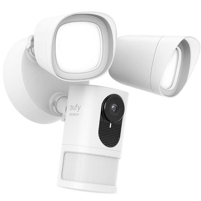 Eufy Smart Security 1080p Wide-Angle Surveillance Camera with Dual Floodlight