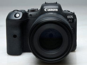 Canon EOS R6 mirrorless camera