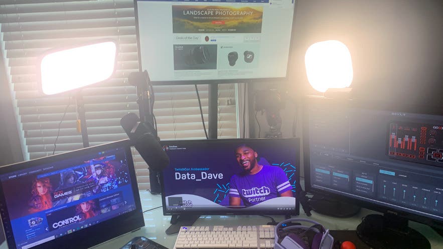 DataDave streaming setup