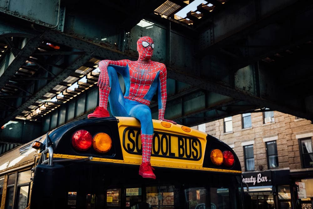 Tom Jauncey Spider-Man Beautiful Destinations