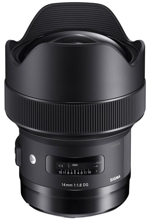 Sigma 14mm f/1.8