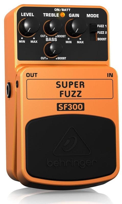 Behringer Super Fuzz SF300 3-Mode Distortion Effects Pedal