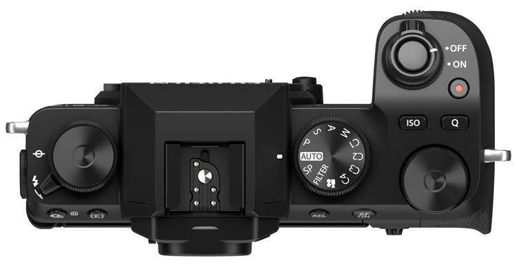 FUJIFILM X-S10 Camera top navigation controls
