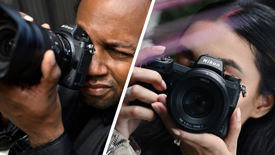 Nikon Z 6II and Nikon Z 7II full frame mirrorless cameras
