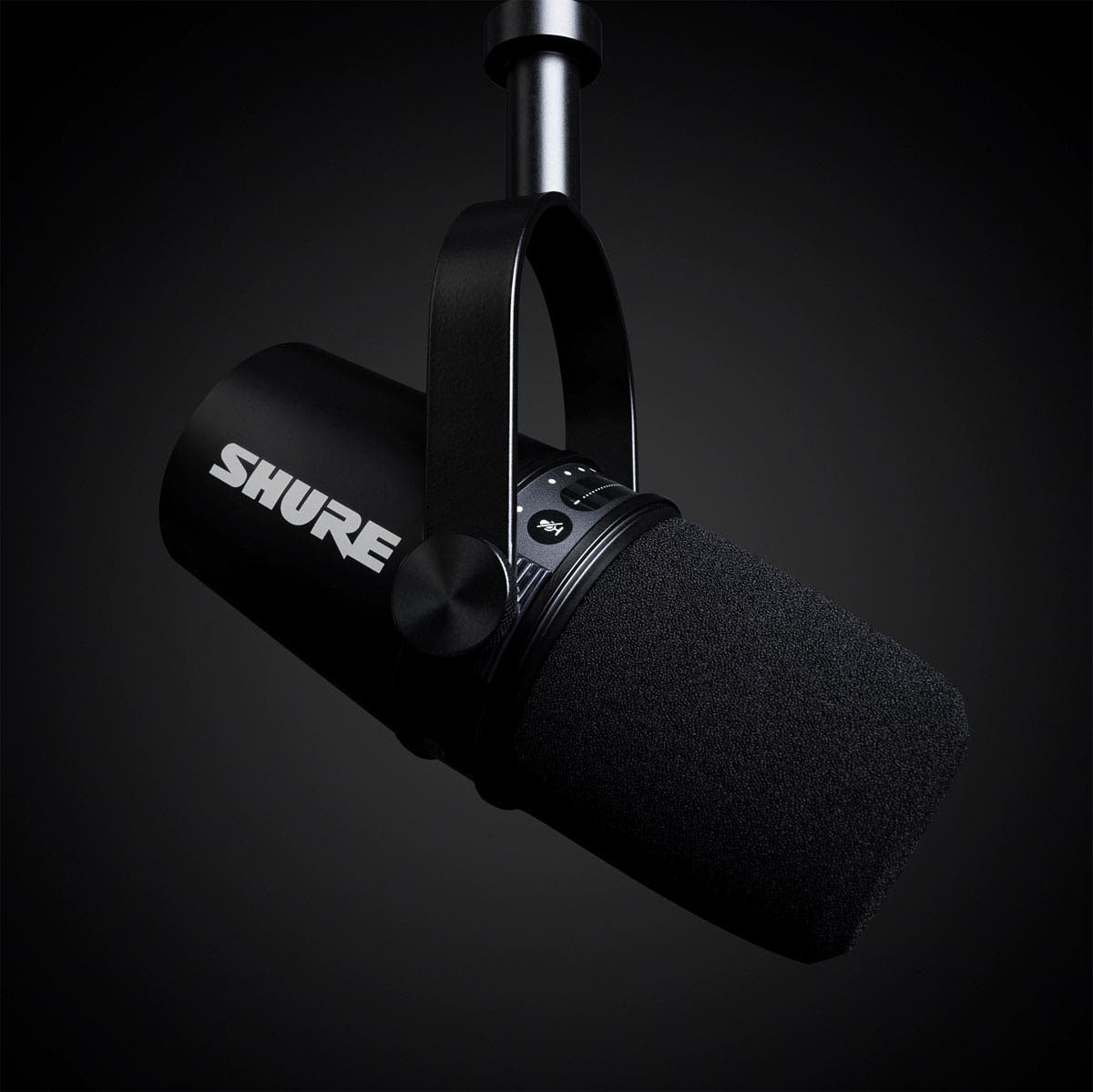 Shure MV7 Podcast Microphone (Black)