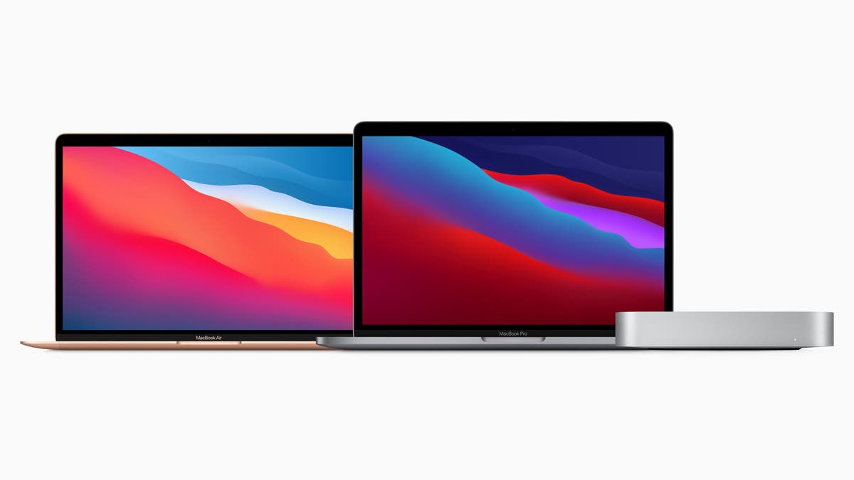 apple next generation macbook air, macbook pro, mac mini with apple m1 chip